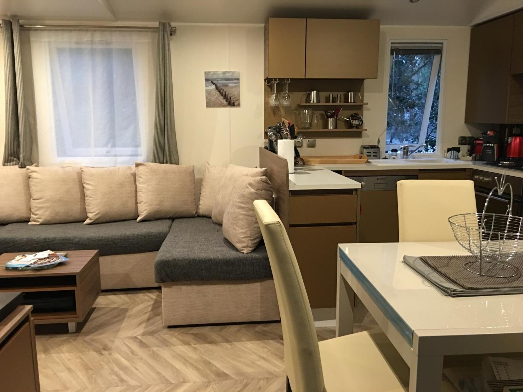 Mobilhome Familial 6 A 7 P 3 Chambres 42 M2 Saint Brevin Les Pierres Couchees Экстерьер фото